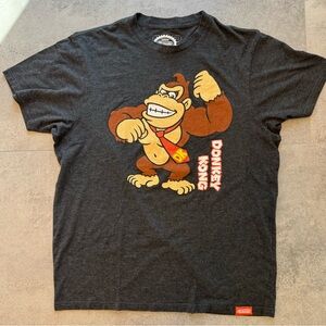 Nintendo Gray Donkey Kong Short Sleeve Tee